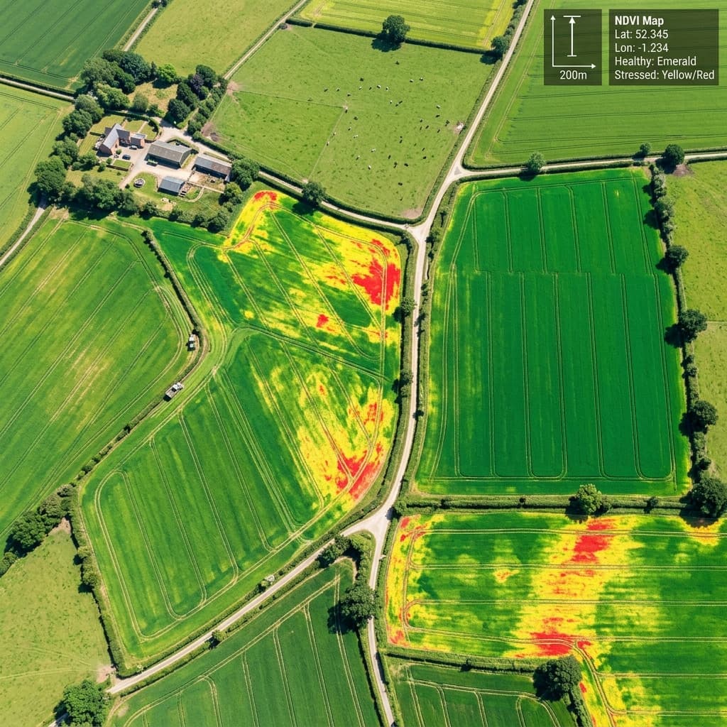 Agricultural Drone Surveys UK cinematic background
