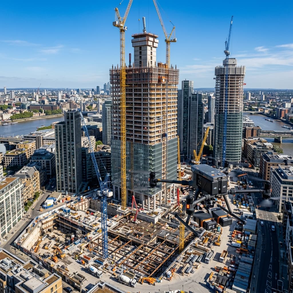 High-Rise Facade Inspection Workflow